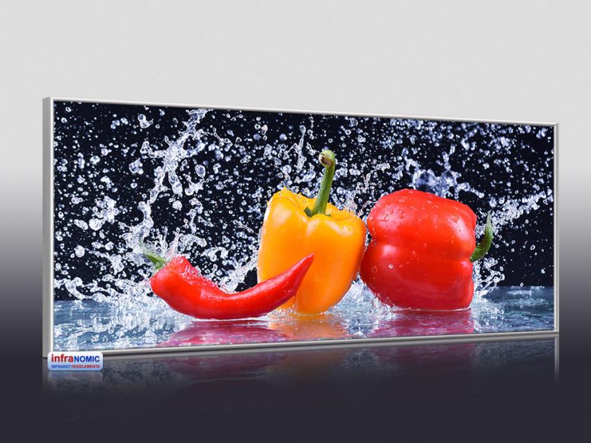 3d Ansicht Bildheizung "Paprika"